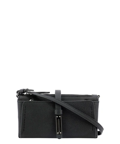 Fontana Milano 1915 "mini A Plus" Crossbody Bag In Black