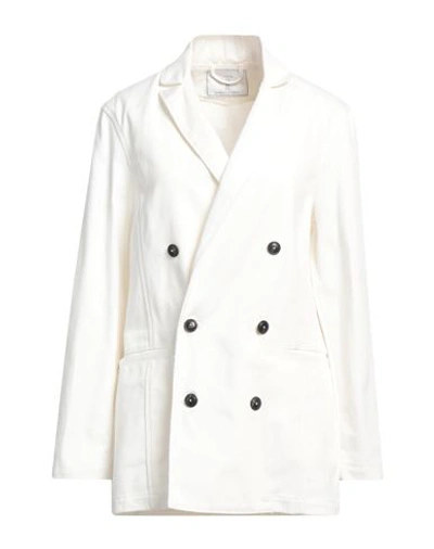 Société Anonyme Woman Blazer White Size M Cotton