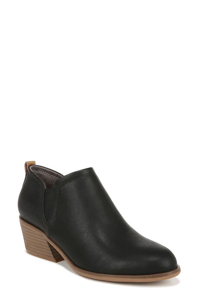 Dr. Scholl's Women's Laurel Booties In Black Faux Leather