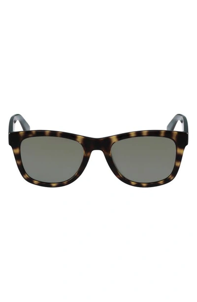 Lacoste 53mm Square Sunglasses In Brown