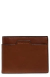 Cole Haan Diamond Slim Bifold Wallet In Tan