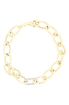 Meshmerise Diamond Accent Link Bracelet In Yellow