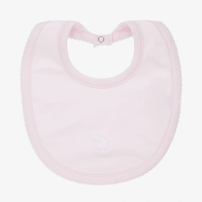 Kissy Kissy Girls Pink Pima Cotton Sweetest Sheep Bib