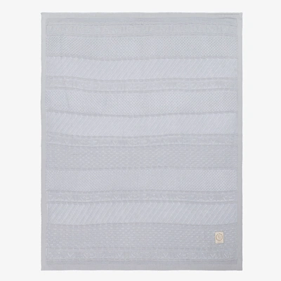 Jamiks Boys Blue Cotton Knitted Blanket (100cm)