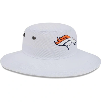 New Era White Denver Broncos 2023 Nfl Training Camp Panama Bucket Hat