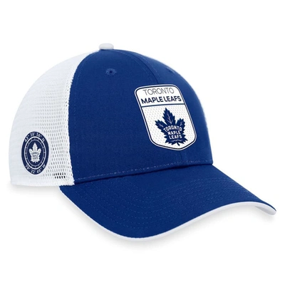 Fanatics Branded  Blue Toronto Maple Leafs 2023 Nhl Draft On Stage Trucker Adjustable Hat