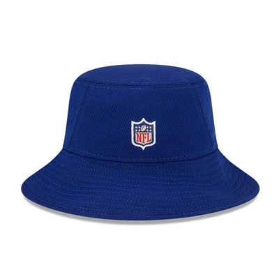 New Era Royal Shield Merchandise 2023 Nfl Training Camp Stretch Bucket Hat