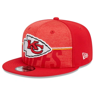 New Era Red Kansas City Chiefs 2023 Nfl Training Camp 9fifty Snapback Hat