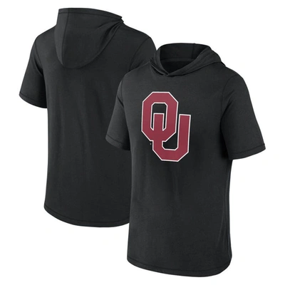 Fanatics Branded  Black Oklahoma Sooners Primary Logo Hoodie T-shirt