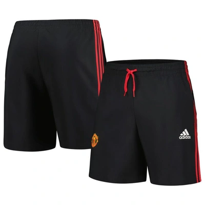 Adidas Originals Adidas  Black Manchester United Dna Shorts