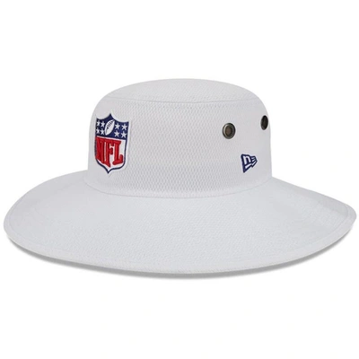 New Era White 2023 Nfl Training Camp Panama Bucket Hat