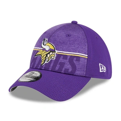 New Era Purple Minnesota Vikings 2023 Nfl Training Camp 39thirty Flex Fit Hat