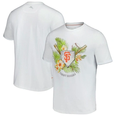 Tommy Bahama White San Francisco Giants Island League T-shirt