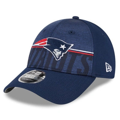 New Era Navy New England Patriots 2023 Nfl Training Camp 9forty Adjustable Hat