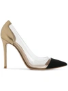 Gianvito Rossi Clear Panel Pumps