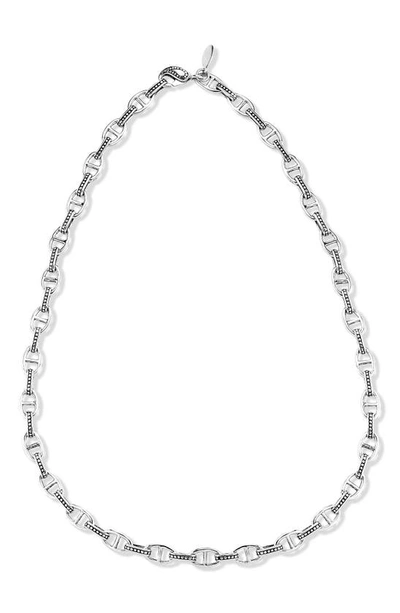 Samuel B. Sterling Silver 18" Mariner Chain Necklace