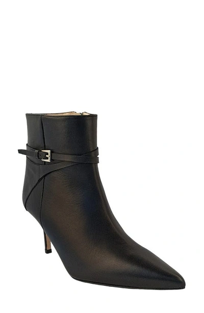 L Agence Etienne Pointed Toe Bootie In Black