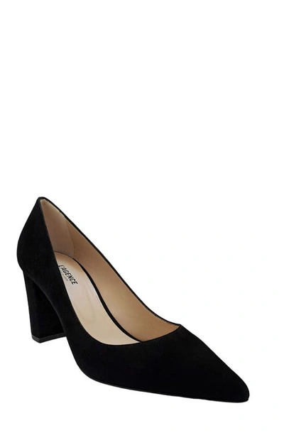 L Agence Giles Pointed Toe Pump In Black