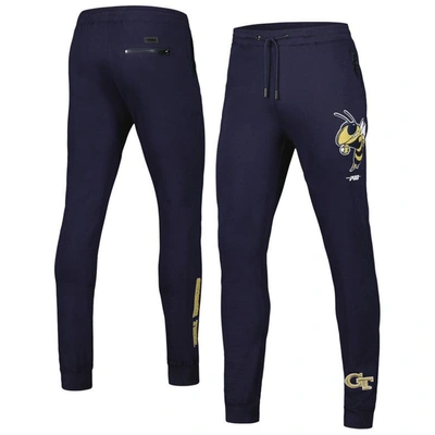 Pro Standard Navy Georgia Tech Yellow Jackets Classic Dk Jogger Pants