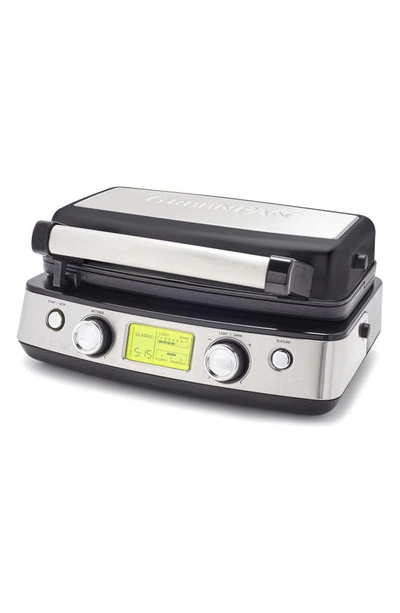 Greenpan Elite Ceramic Nonstick 2-square Waffle Maker In Black