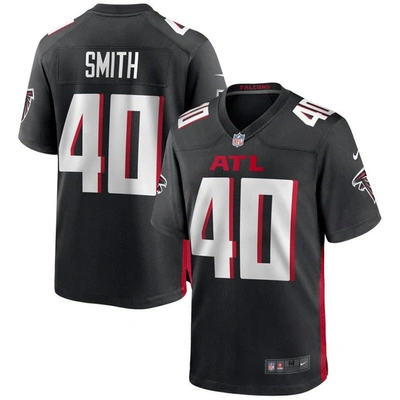 Nike Keith Smith Black Atlanta Falcons Game Jersey