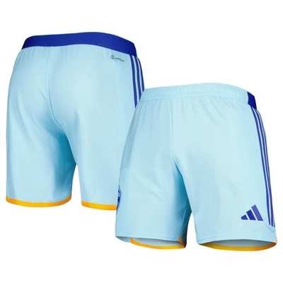Adidas Originals Adidas Light Blue Colorado Rapids 2023 Away Aeroready Authentic Shorts