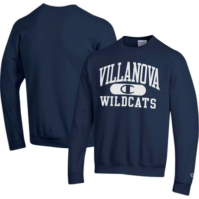 Champion Navy Villanova Wildcats Arch Pill Sweatshirt