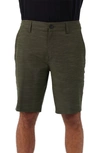 O'neill Reserve Slub Hybrid Shorts In Army