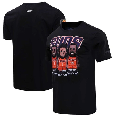 Pro Standard Devin Booker, Kevin Durant, Chris Paul Black Phoenix Suns Multi Lineup T-shirt