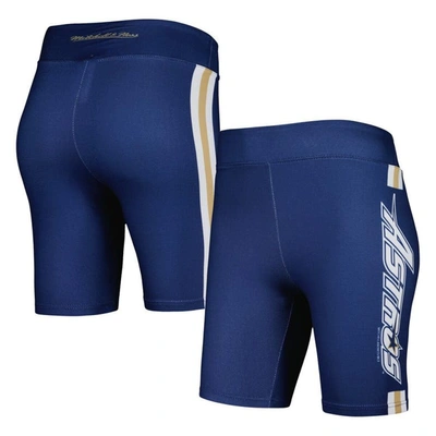 Mitchell & Ness Navy Houston Astros Biker Shorts