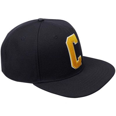 Pro Standard Black Coppin State Eagles Arch Over Logo Evergreen Snapback Hat