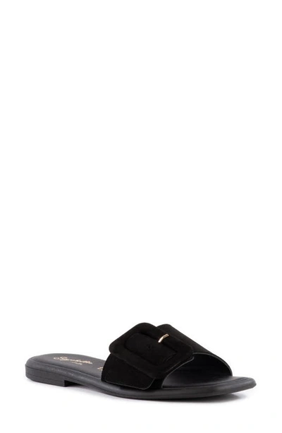 Seychelles Manhattan Slide Sandal In Black