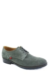 Marc Joseph New York Whitehall Derby In Grey Suede