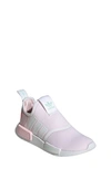 Adidas Originals Kids' Nmd 360 Sneaker In White/ White/ Clear Pink