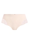 Elomi Priya Full Figure High Waist Briefs In Vanilla