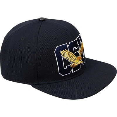 Pro Standard Black Coppin State Eagles Arch Over Logo Evergreen Snapback Hat