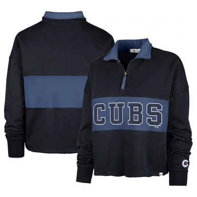 47 ' Navy Chicago Cubs City Connect Bae Remi Quarter-zip Jacket