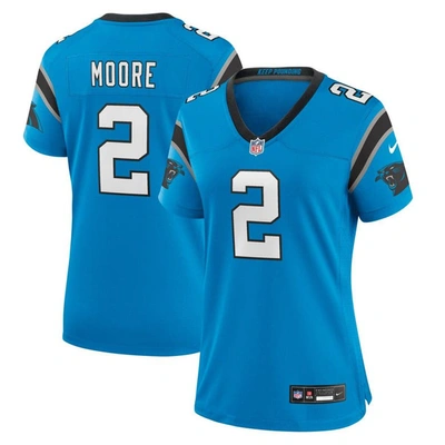 Nike D.j. Moore Blue Carolina Panthers Alternate Game Jersey