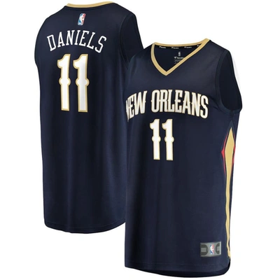 Fanatics Kids' Youth  Branded Dyson Daniels Navy New Orleans Pelicans 2022 Nba Draft First Round Pick Fast
