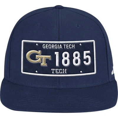 Adidas Originals Adidas Navy Georgia Tech Yellow Jackets Established Snapback Hat