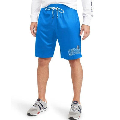 Tommy Jeans Blue Dallas Mavericks Mike Mesh Basketball Shorts