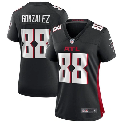 Nike Tony Gonzalez Black Atlanta Falcons Game Retired Player Jersey In Black