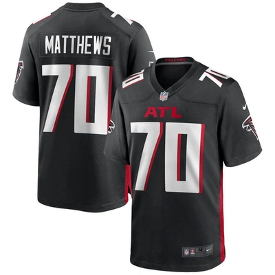 Nike Jake Matthews Black Atlanta Falcons Game Jersey