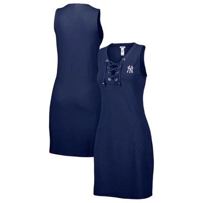 Tommy Bahama Navy New York Yankees Island Cays Lace-up Spa Dress