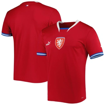 Puma Red Czech Republic National Team 2022/23 Home Replica Jersey
