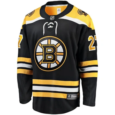Fanatics Branded Hampus Lindholm Black Boston Bruins Home Breakaway Player Jersey
