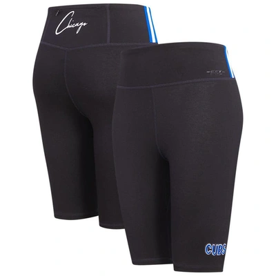 Pro Standard Black Chicago Cubs City Scape Bike Shorts