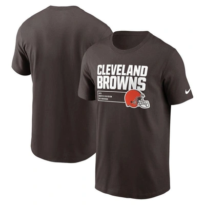 Nike Brown Cleveland Browns Division Essential T-shirt