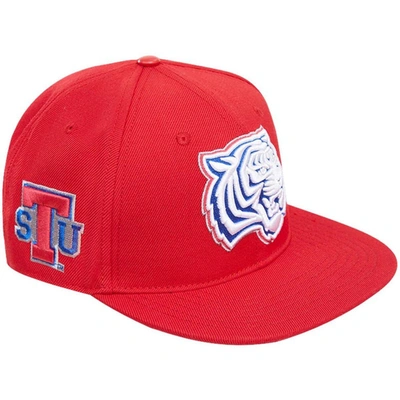 Pro Standard Red Tennessee State Tigers Evergreen Mascot Snapback Hat