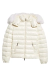 Moncler Bady Puffer Coat In White
